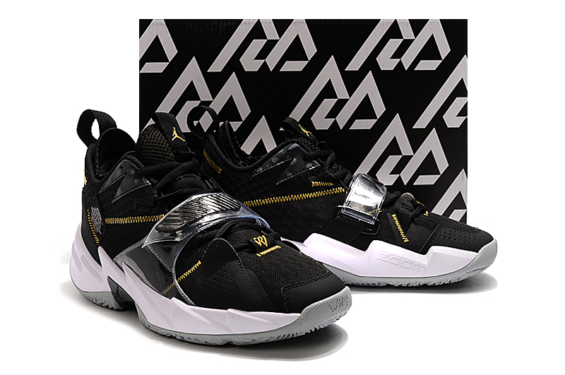 2020 Air Jordan Why Not Zero.3 Black Gold Shoes